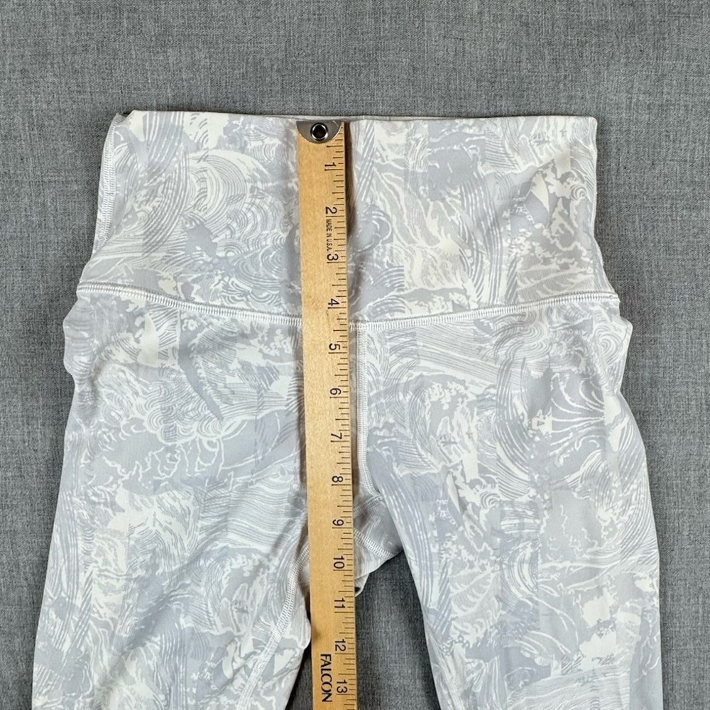 Lululemon Wunder Under Crop High-Rise 21" Womens 4 Tropical Shadow Starlight - Picture 7 of 8